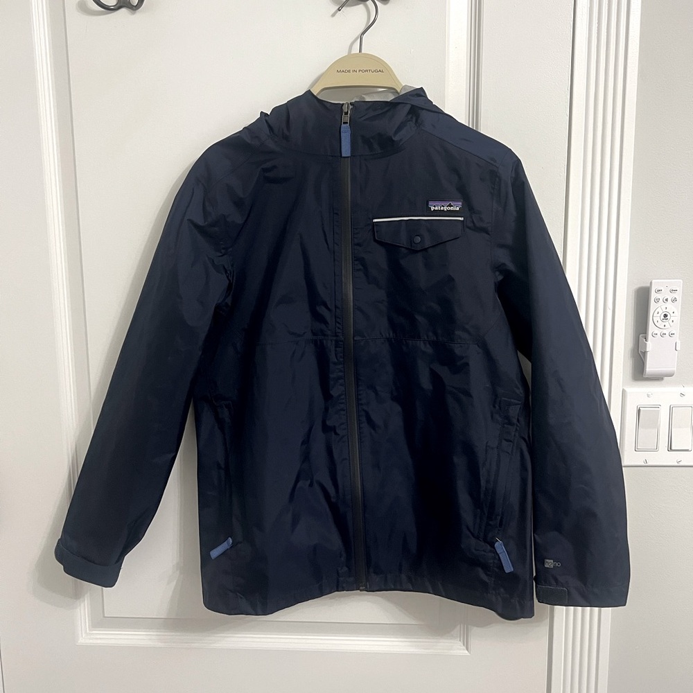 Youth XL (14) Patagonia rain jacket.